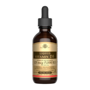 Liquid Vitamin D3 (Cholecalciferol) 125 mcg (5,000 IU) - 59ml Natural Orange