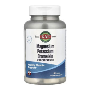Magnesium Potassium Bromelain - 60 tabs