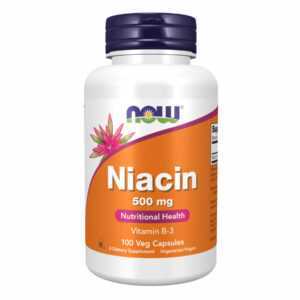 Niacin 500mg - 100 vcaps