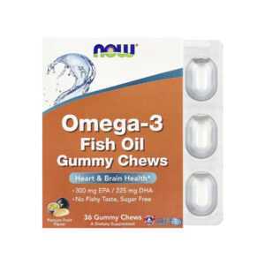 Omega-3 Fish Oil - 36 Gummy Chews