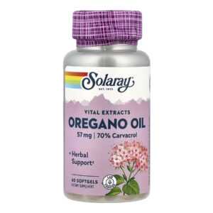 Oregano Oil 70% Carvacrol - 60 softgels