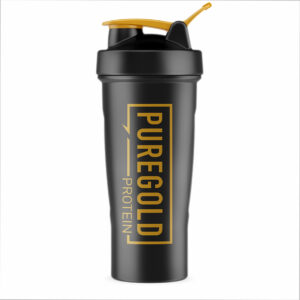 Shaker - 700ml Black-Gold