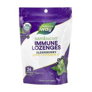 Sambucus Organic Lozenges Mint - 24 cnt