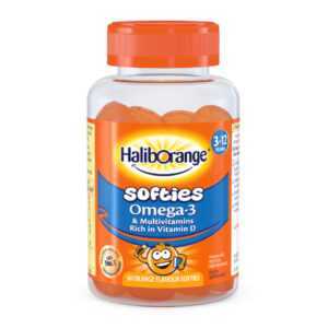 Softies Omega-3 & Multivitamin - 60 softgels Orange