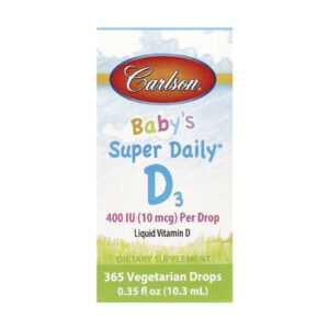 Super Daily D3 for Baby 400IU - 365 Veg drops 10.3 ml