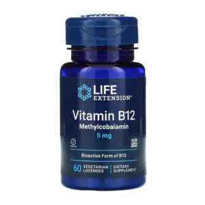 Vitamin B12 Methylcobalamin 5 mg - 60 vcaps
