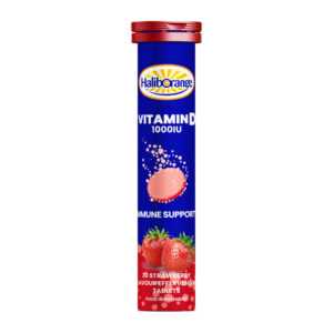 Vitamin D 1000IU - 20 tabs Strawberry