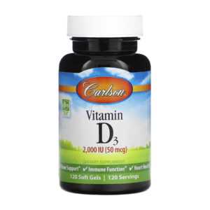Vitamin D 2000 IU - 120 softgels