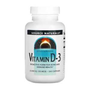Vitamin D-3 5000 IU - 240 caps